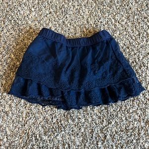 Carters navy lace skirt